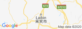 Laibin map